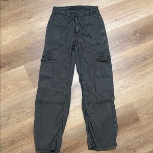 Women’s Dark Gray Cargo Pants